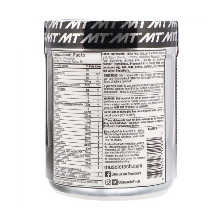 MUSCLETECH PLATINUM AMINO + ENERGY|Probuilder