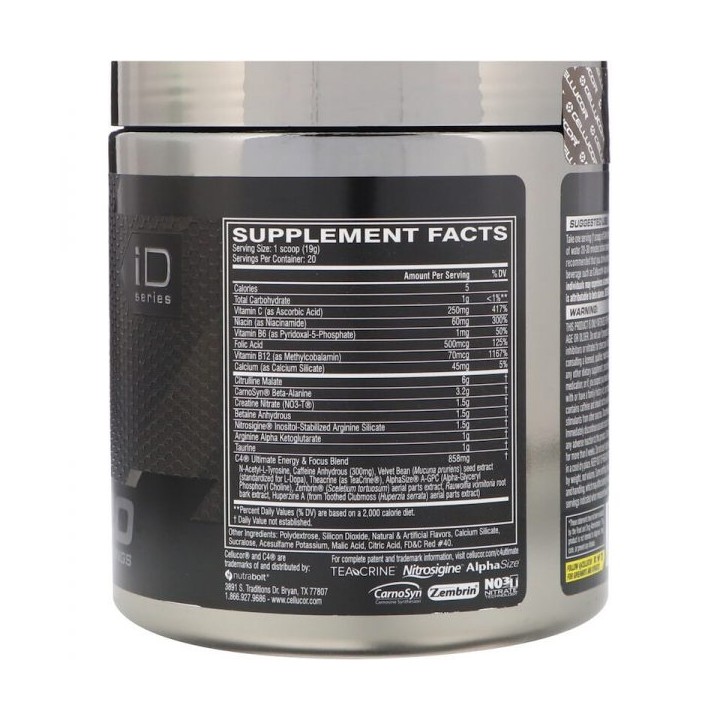 CELLUCOR C4 ULTIMATE PREWORKOUT