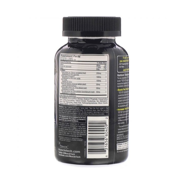 MUSCLETECH TEST HD CAPS