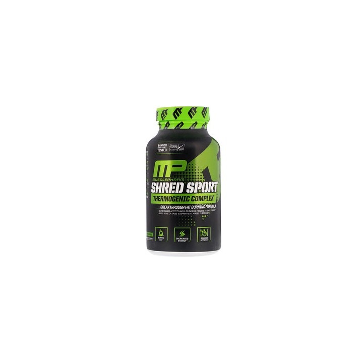 MUSCLEPHARM SHRED SPORT CAPS|Probuilder