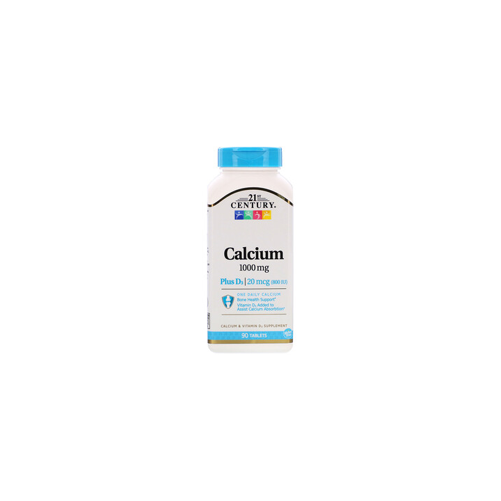 21st Centure Calcium Plus D3 | Calcium Supplements | ProBuilder