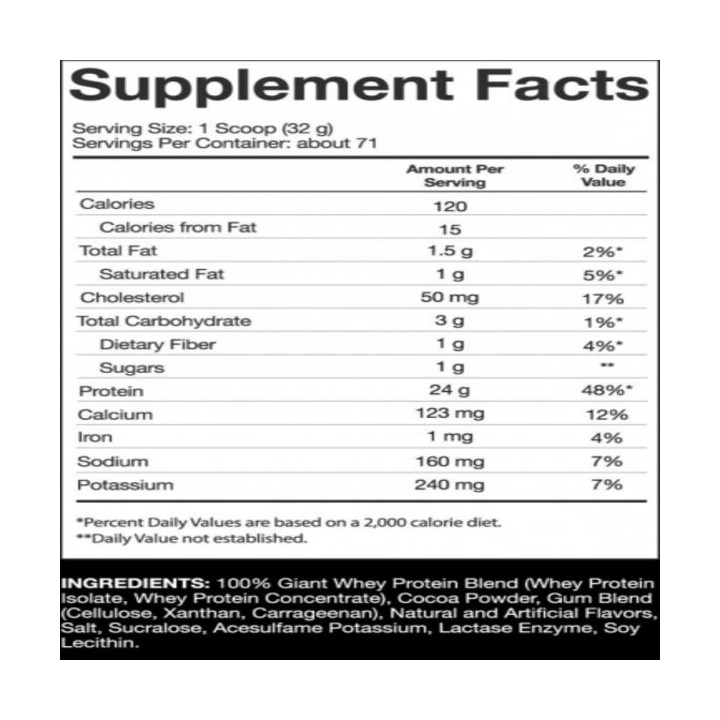 GIANT SPORTS 100% WHEY