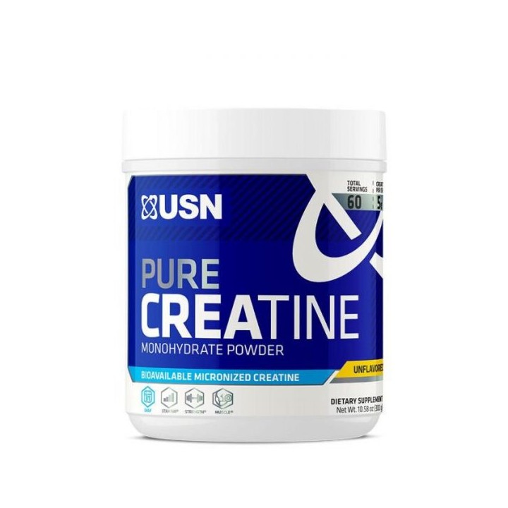 USN PURE CREATINE MONOHYDRATE POWDER