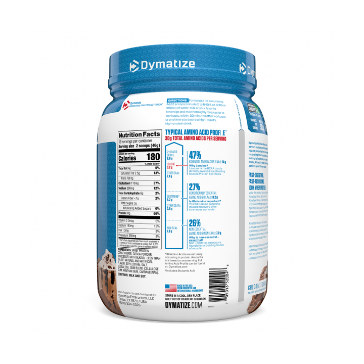 Dymatize Athlete 100%Whey Protein 1.75lb