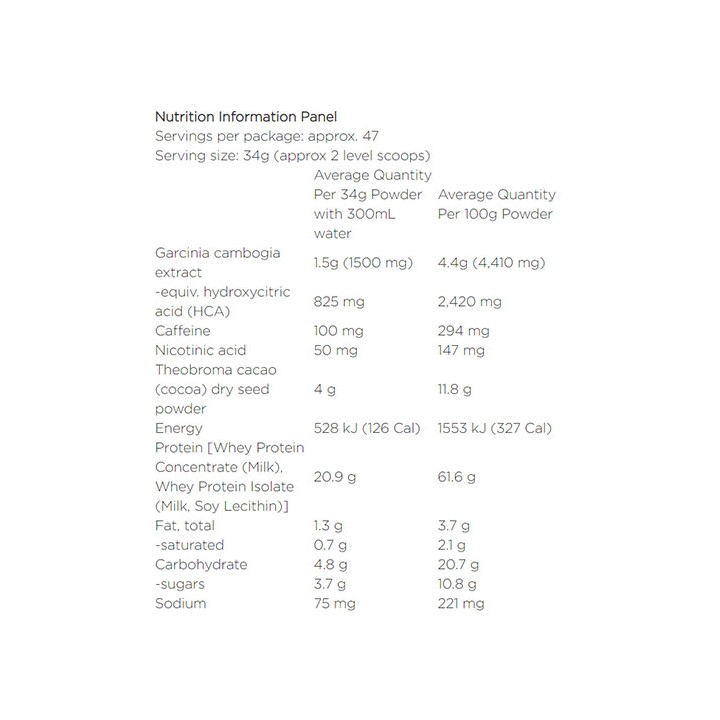 Musashi Shred And Burn 2kg