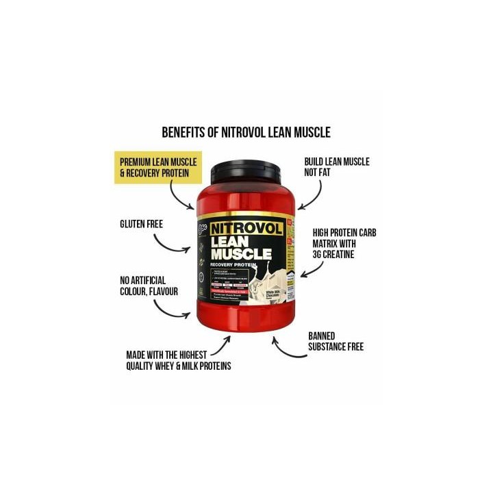 BSC Nitrovol Lean Muscle 1.5KG-3KG