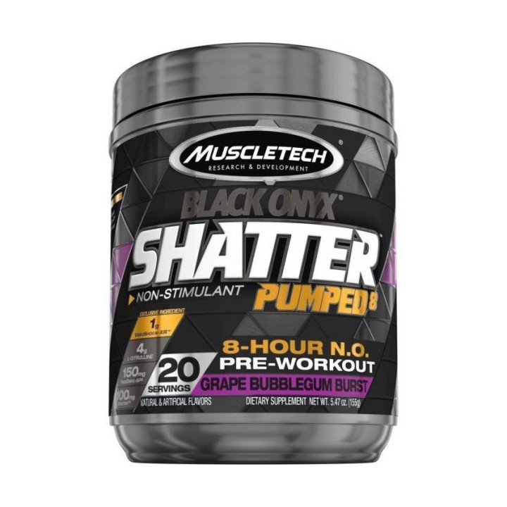 MUSCLETECH SX-7 BLACK ONYX SHATTER PUMPED8 NON-STIM