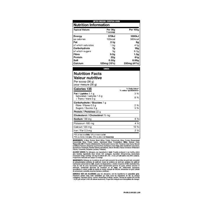 Mutant Whey 5lb