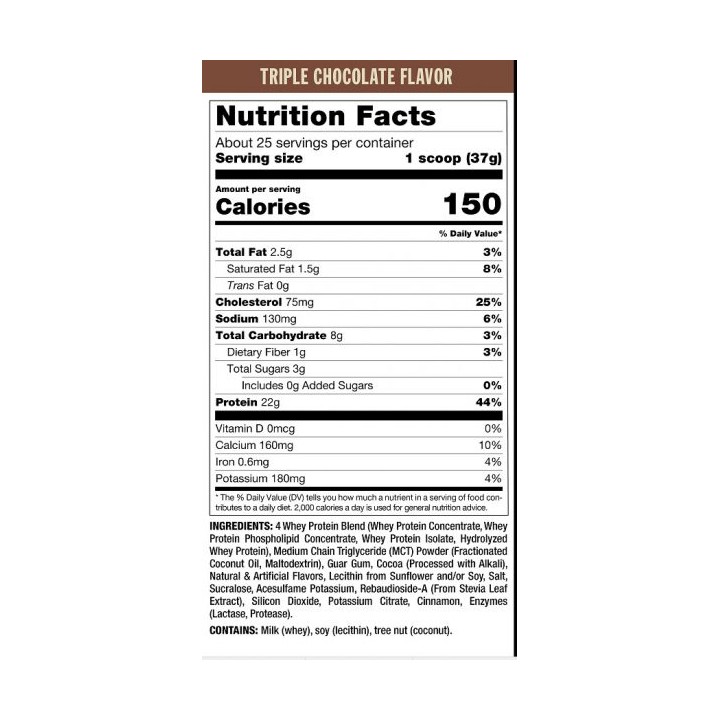 Mutant Whey 2 Flavors 1 Bag 4LB