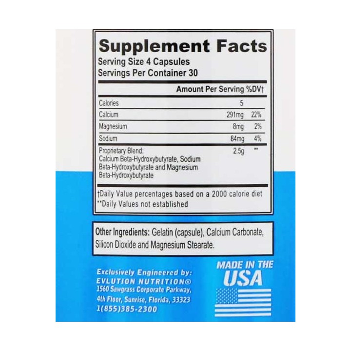 Evlution Nutrition Keto BHB