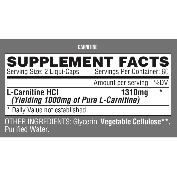 NUTREX Lipo 6 Carnitine | Discounted Price | ProBuilder