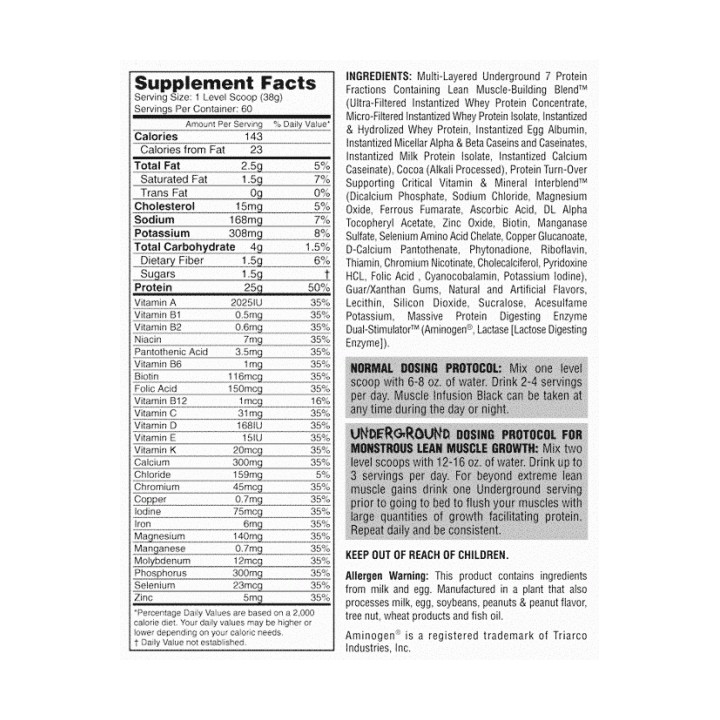 Nutrex Muscle Infusion 5LBS