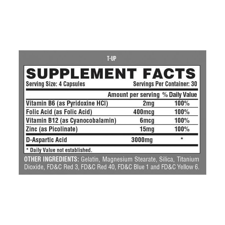 Nutrex T-Up | Testosterone Supplement | ProBuilder