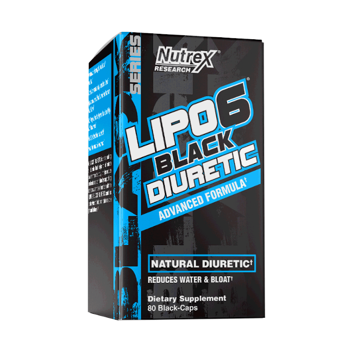 Nutrex Lipo-6 Black Diuretic | Fat Burner Supplement | Probuilder