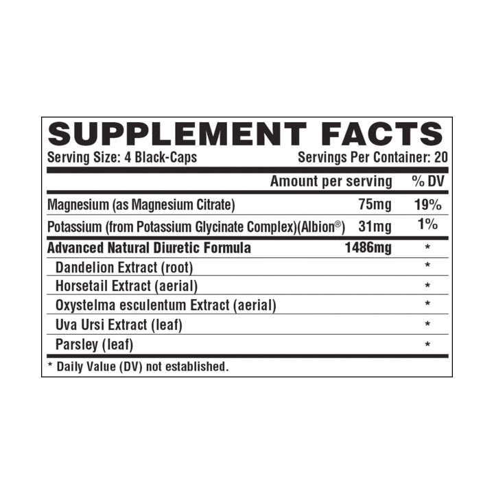 Nutrex Lipo-6 Black Diuretic | Fat Burner Supplement | Probuilder