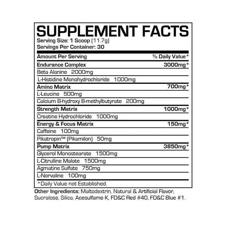 DR JEKYLL NON STIMULANT PRE-WORKOUT