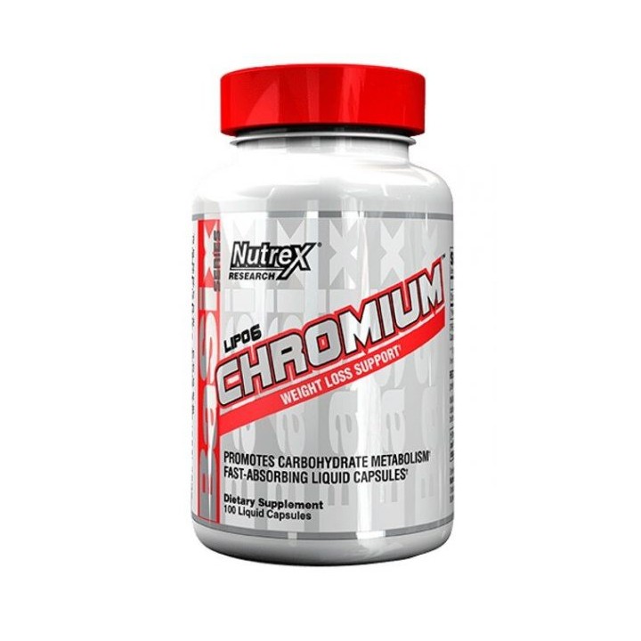 Nutrex Lipo6 Chromium | Discounted Price | ProBuilder
