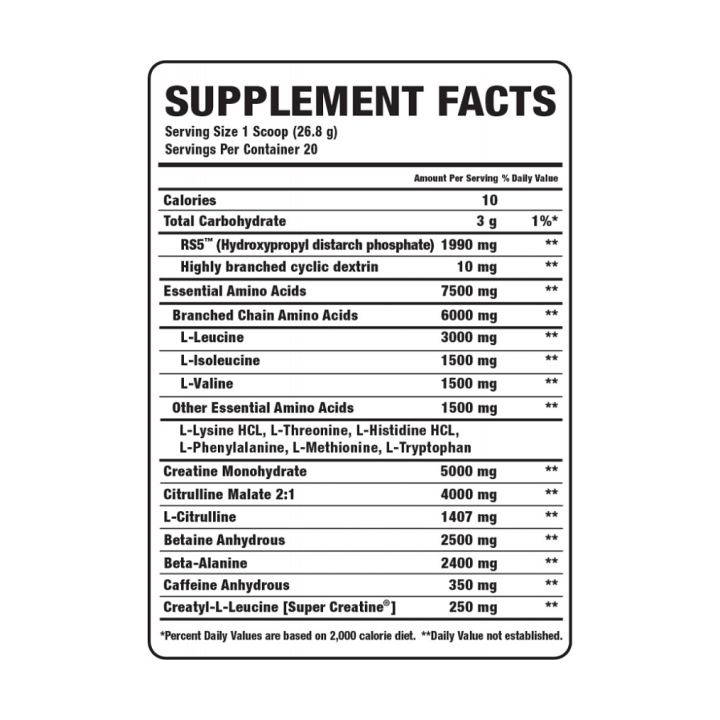 Bang Master Blaster Pre Workout