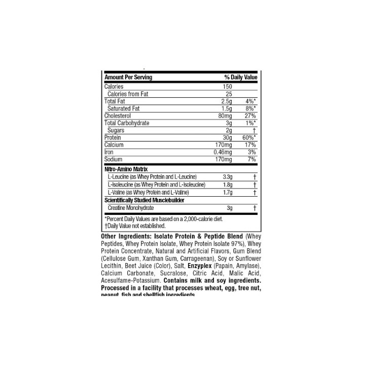MUSCLETECH NITRO-TECH 1.5lbs Triple Chocolate | Discounted Price | ProBuilder