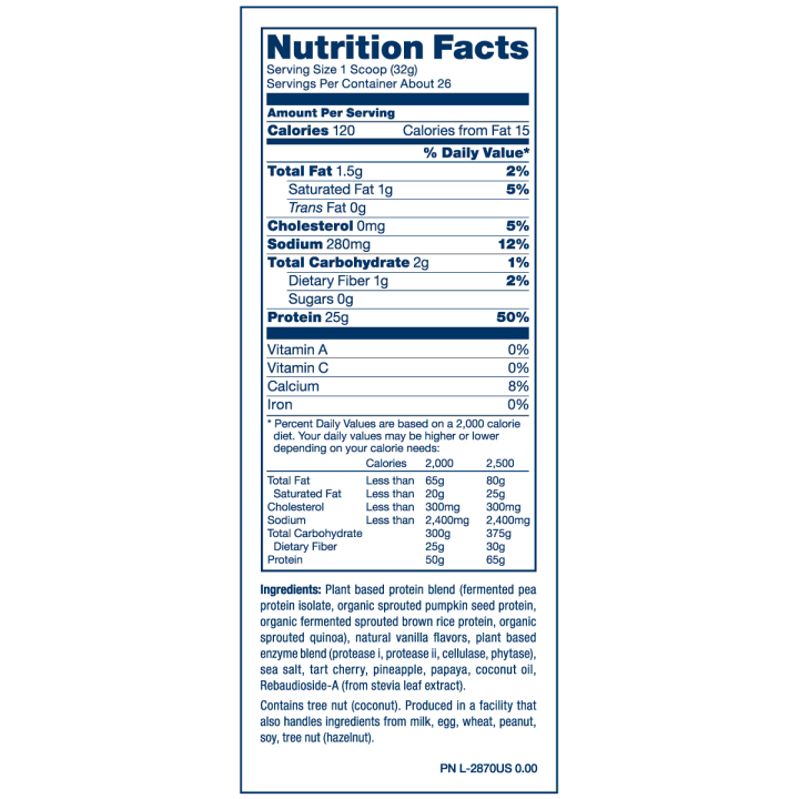 PVL Plant Protein 1.85lb | Plant Protein | Probuilder