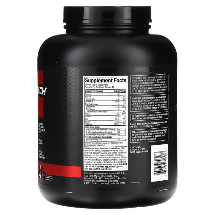 Buy MuscleTech Nitro-Tech 4lbs | ProBuilder NZ