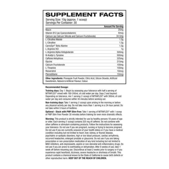 GAT Sport Nitraflex | Best Pre Workout | Probuilder