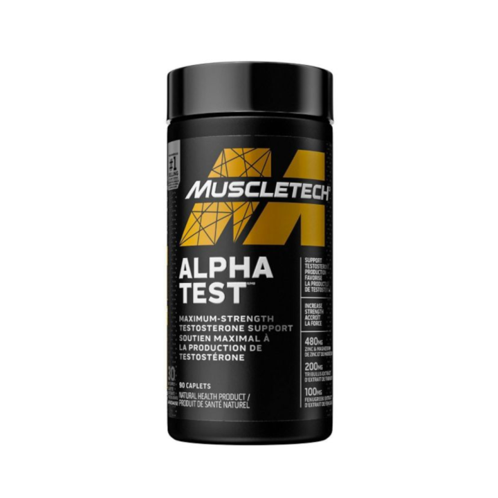 MuscleTech AlphaTest Release Bio | Test Booster | ProBuilder