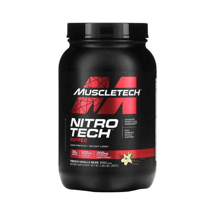 Muscle Tech Nitro-Tech Ripped | Protein Powder | ProBuilder