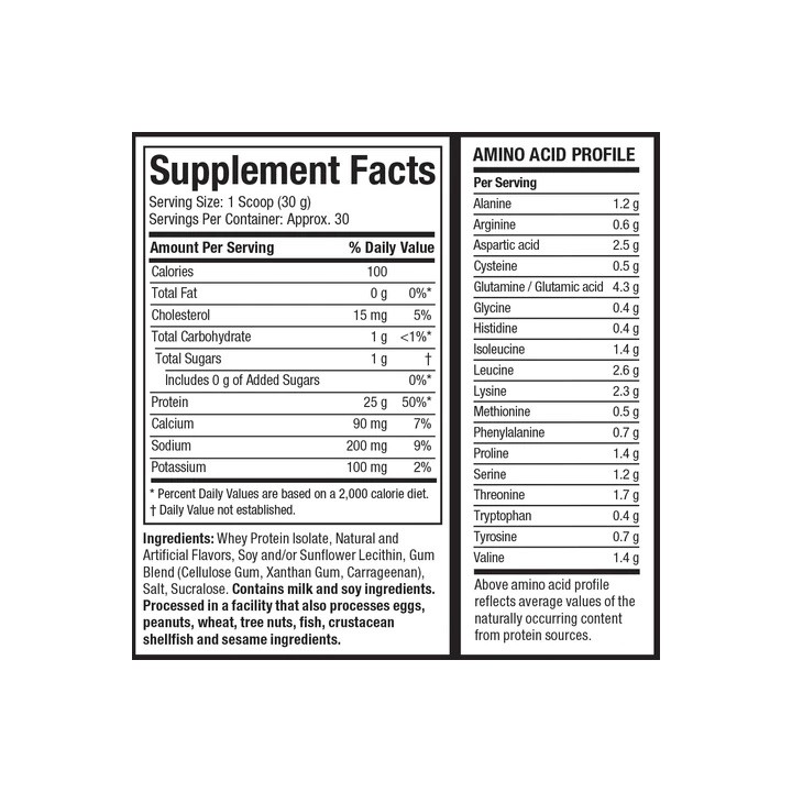 MuscleTech IsoWhey 5lb | Muscletech Iso Whey | Probuilder