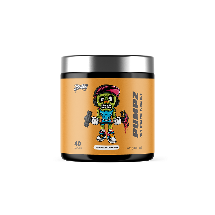 Zombie Labs Pumpz Non-Stim Pump + Nootropic | Non Stim Pre Workout | Probuilder