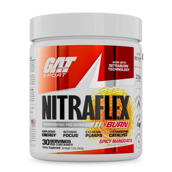 Gat Sport Nitraflex Thermogenic Pre-Workout | Nitraflex Pre Workout | Probuilder