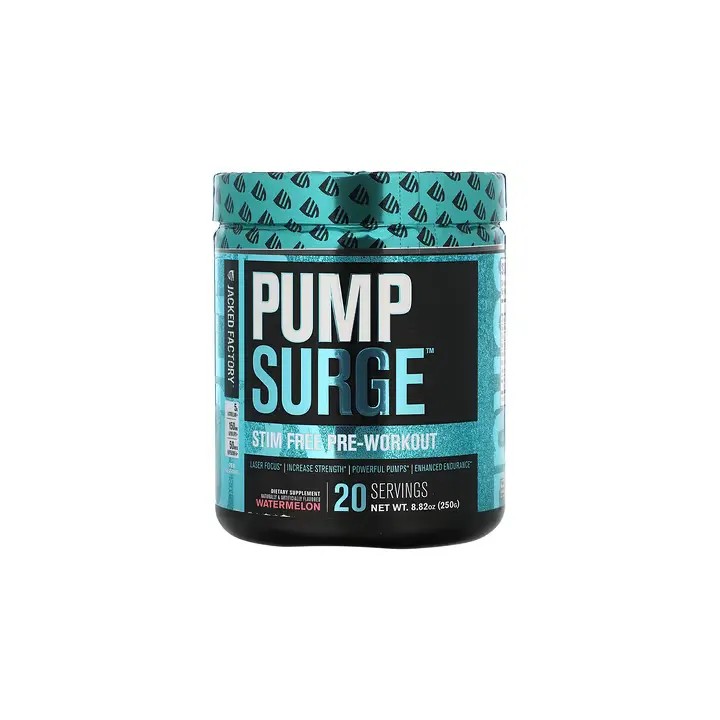 PUMP Surge Non-Stim Pre-Workout | Pump Pre Workout | Probuilder