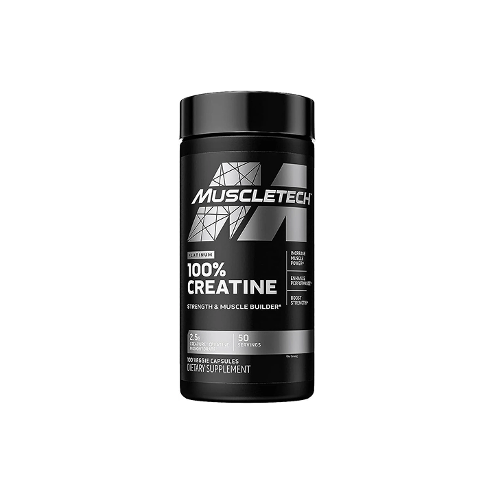 MuscleTech Platinum Creatine Creapure 100 Caps | ProBuilder