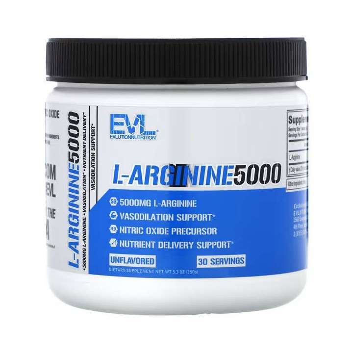 EVLution Nutrition L-Arginine 5000 | ProBuilder NZ