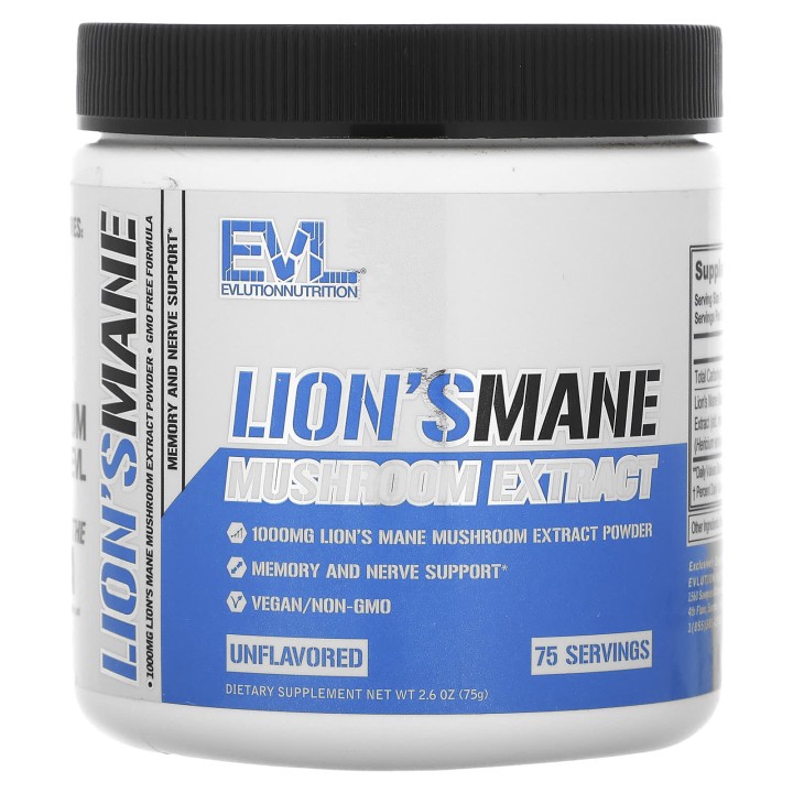 EVLution Nutrition, Lion's Mane Mushroom Extract