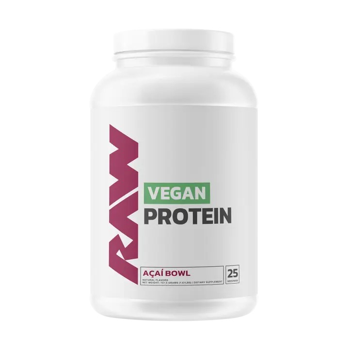 RAW Nutrition Vegan Protein Acai Bowl | ProBuilder NZ
