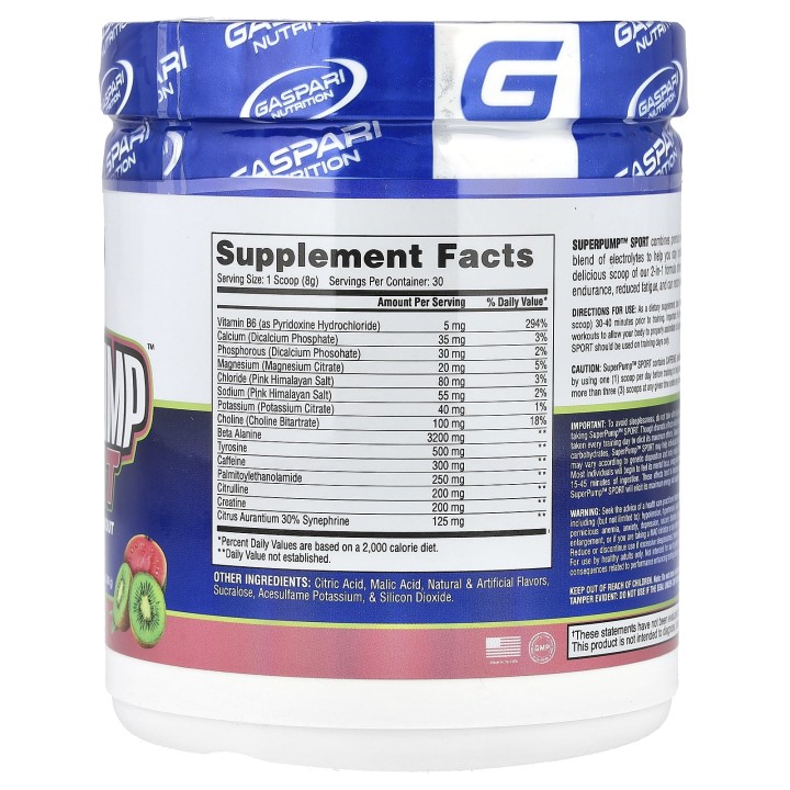 Gaspari Nutrition SuperPump Sport Pre-Workout | ProBuilder
