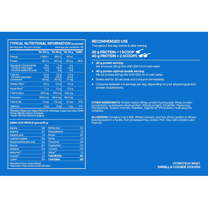 USN HydroTech Whey Protein Powder 2lbs | ProBuilder NZ