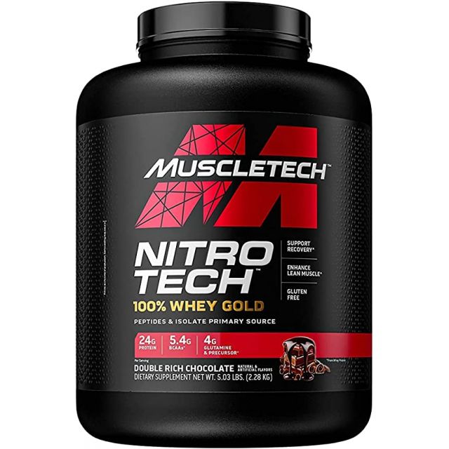 Muscletech Nitro-Tech Whey Gold 5 lbs - Image 4