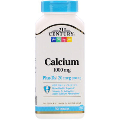 21st Centure Calcium Plus D3