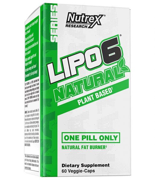 NUTREX LIPO6 NATURAL CAPS