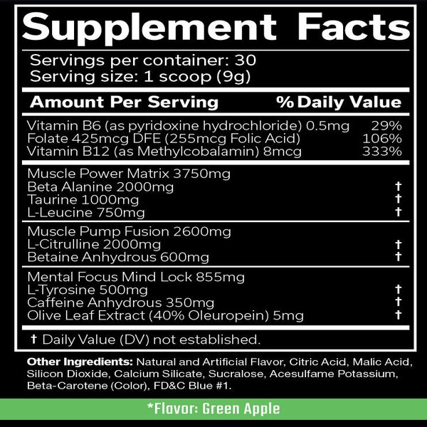 JNX Sports:The Shadow! Pre Workout - Image 2