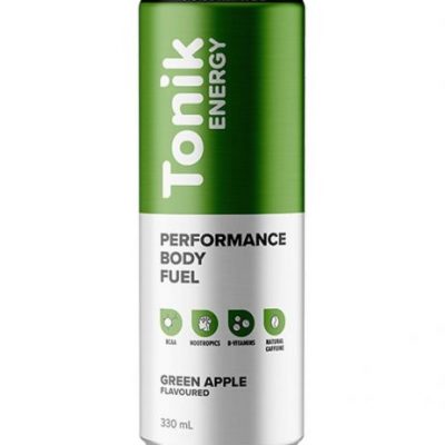 Tonik Energy Cans – Green Apple