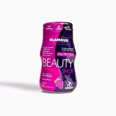 Midway Labs Glamour Nutrition Beauty Shot Hydrolyzed Collagen Whey Protein Shot