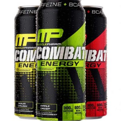 MusclePharm Combat Energy – 6 Cans