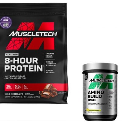 Muscles on Muscles – Muscle Tech 8 Hour Protein and Amino Build
