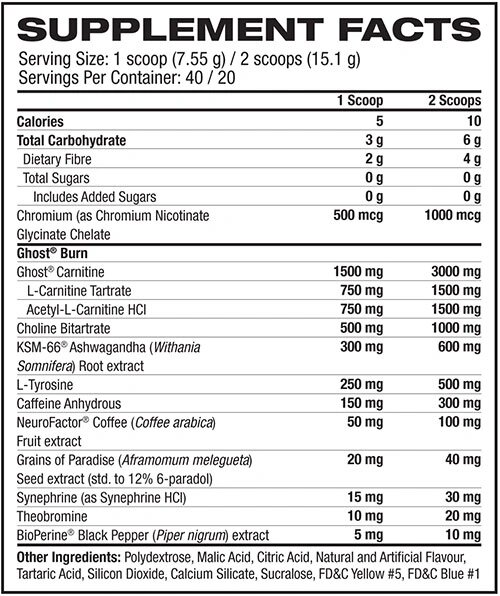 Ghost BURN - Non Stim - Image 2