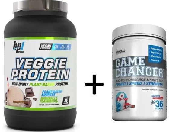Vegan Deal-BPI Veggie Protein and Fusion Muscle BCAA