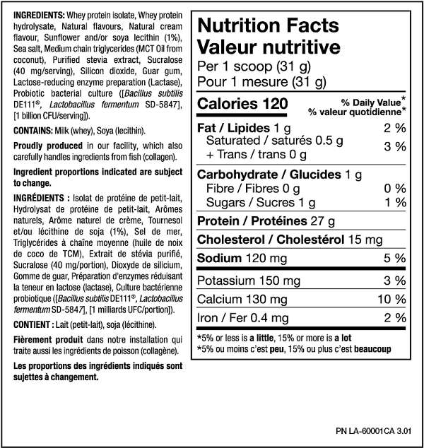 PVL Gold Series IsoGold Isolate Protein 2lb - Image 2