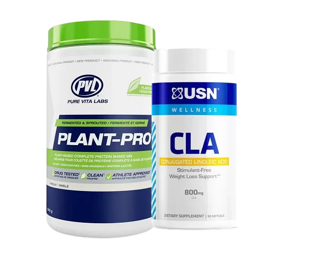 Vegan Lean Deal: PVL Plant Protein & USN CLA